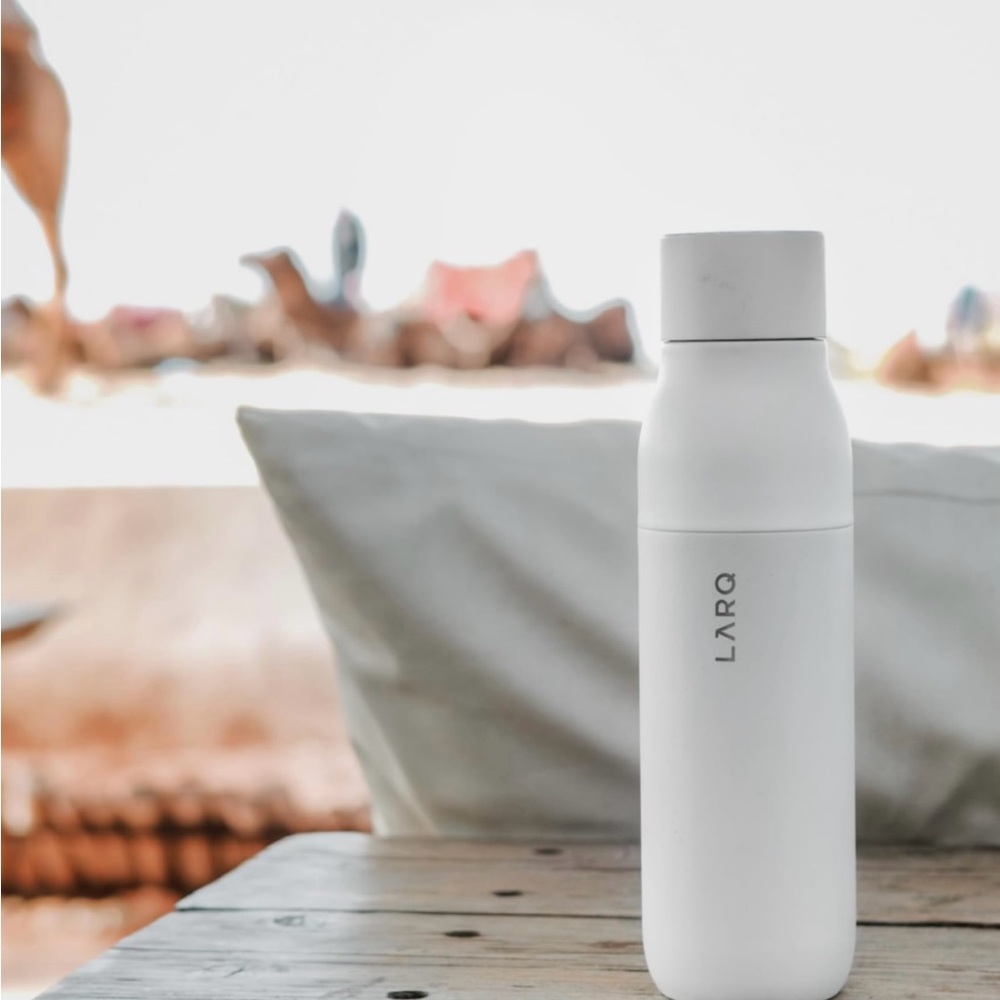 LARQ 25 oz Granite White Self-Sanitizing Water Bottle